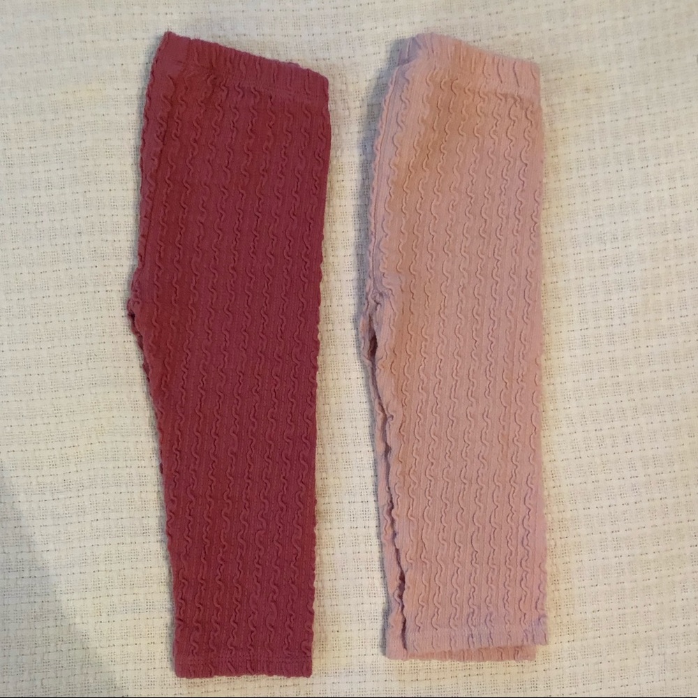 FIRST IMPRESSIONS set of 2 tights 18 mo